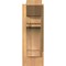Ekena Millwork Merced Slat Smooth Outlooker, Western Red Cedar, 5 1/2"W x 12"D x 16"H OUT06X12X16MRC06SWR - alternate 3